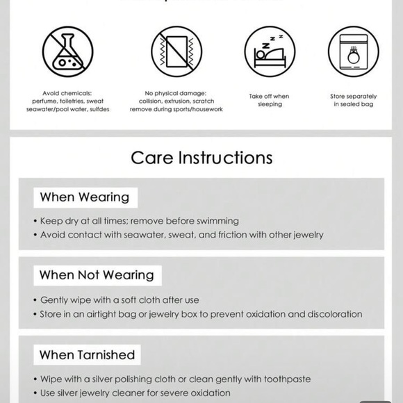 Moissanite Sterling Silver 925 Past, Present, Future Sparkling Ring (size 7.5) - Picture 6 of 7